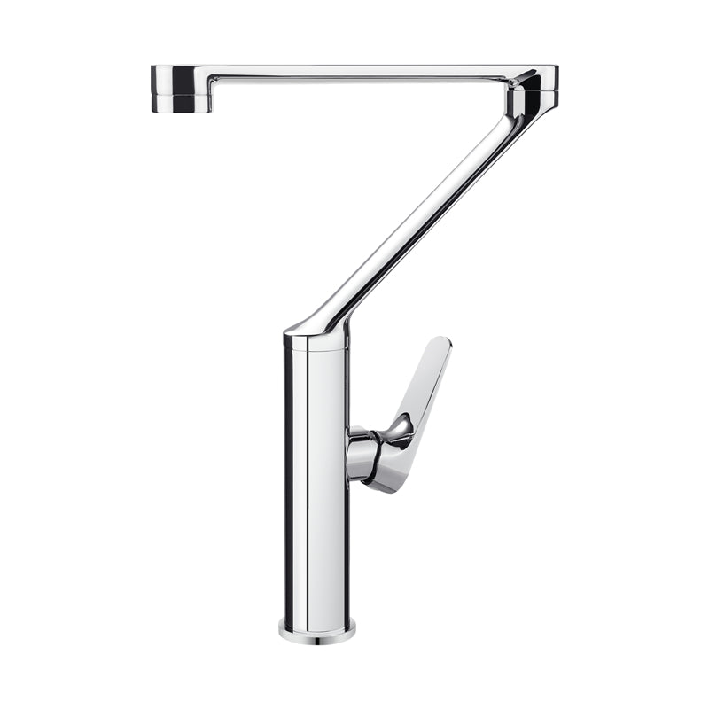 Chrome Brass Kitchen Mixer Tap 360° Swivel Spout & Body 90° Lever Handle Products