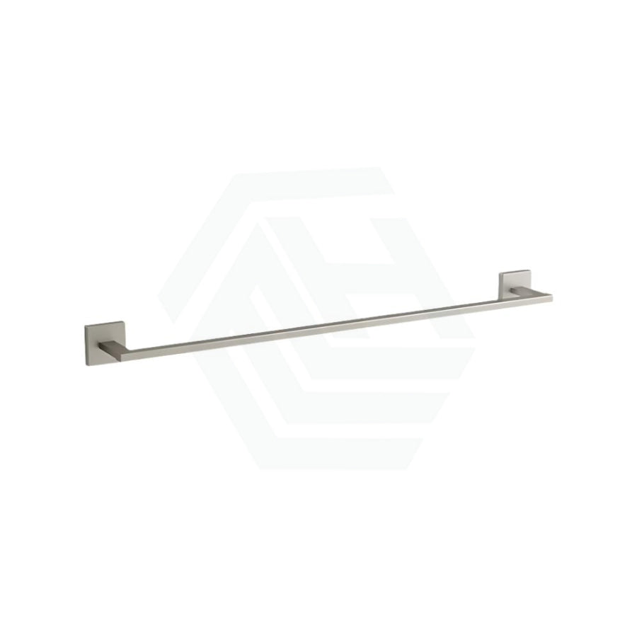 Kohler 610Mm Single Square Brushed Nickel Towel Rail Wall Mounted Rails