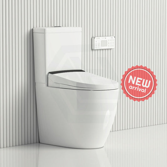 Kohler 650X395X830Mm Rimless Back To Wall Ceramic Toilet Suite With Englefield Electric Bidet Seat