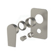 Kohler Aleo Brushed Nickel Rectangular Plate Shower/Bath Mixer With Diverter Thin Trim Kit Only