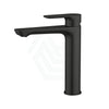 Kohler Aleo S Round Tall Matt Black Basin Mixer Tap With Lever Handle Mixers