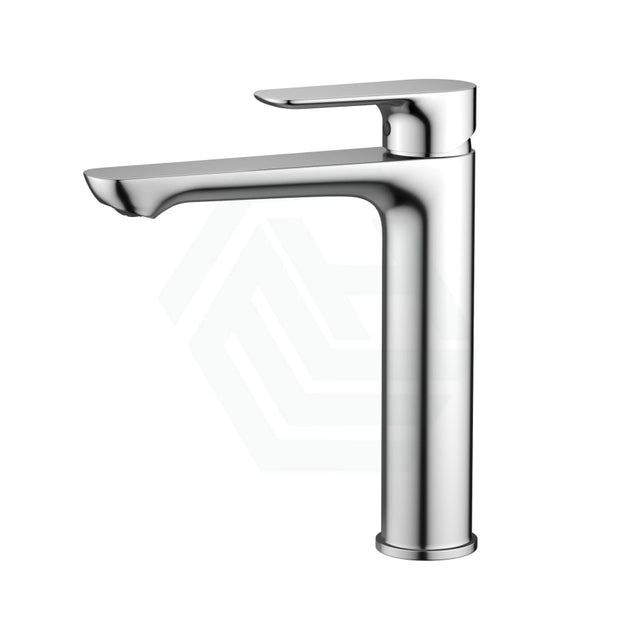 Kohler Aleo S Round Tall Polished Chrome Basin Mixer Tap With Lever Handle Mixers