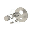 Kohler Components Brushed Nickel Round Plate Shower/Bath Mixer With Diverter Thin Trim Kit Only -