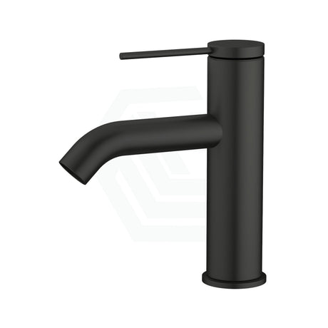 Kohler Components Matt Black Single Lever Basin Mixer Short Mixers