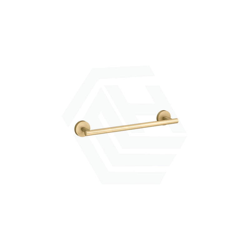 Kohler Elate 305Mm Round Brushed Moderne Brass Towel Bar Gold Hand Holders