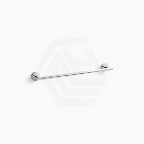 Kohler Elate 457Mm Single Round Polished Chrome Towel Bar Rails