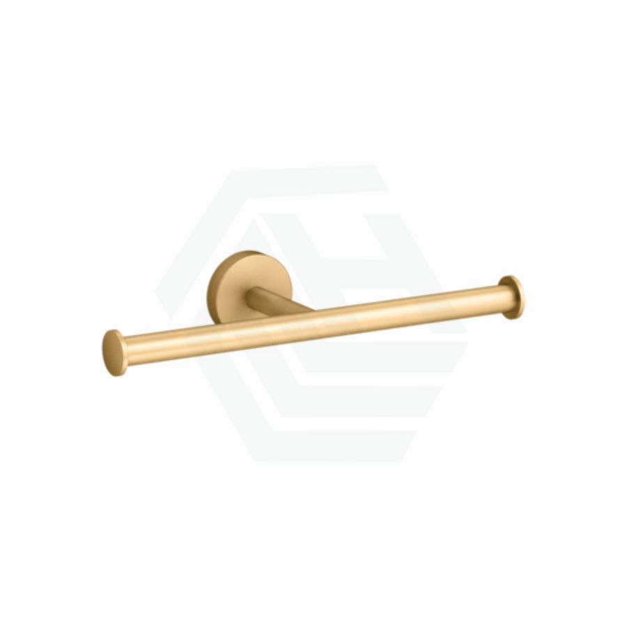 Kohler Elate Brushed Brass Double Toilet Roll Holder Gold Paper Holders