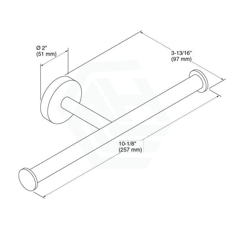 Kohler Elate Brushed Nickel Double Toilet Roll Holder Paper Holders