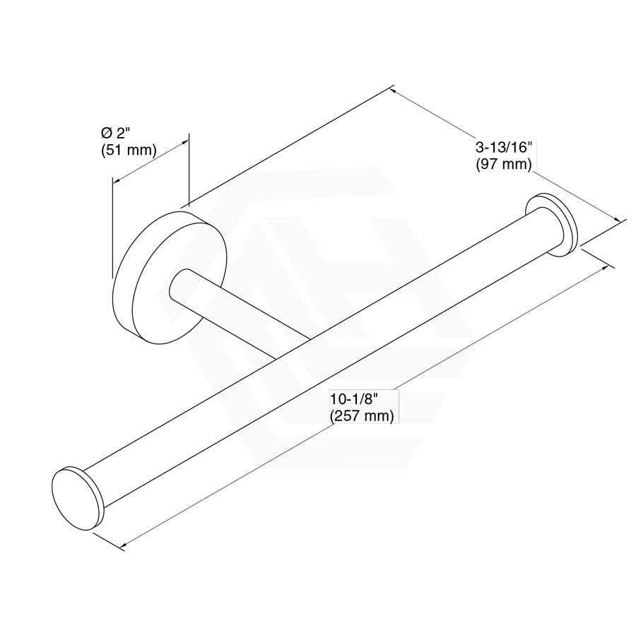 Kohler Elate Polished Chrome Double Toilet Roll Holder Paper Holders