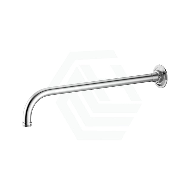 Kohler Elbow 463Mm Round Angled Wall Mounted Shower Arm Polished Chrome In Solid Brass Arms