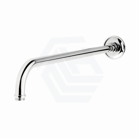 Kohler Elbow 463Mm Round Angled Wall Mounted Shower Arm Polished Chrome In Solid Brass Arms