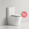 Kohler Grande Rimless Dual Flush Back To Wall Toilet Suite Ceramic White Gloss Suites