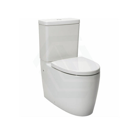 Kohler Grande Rimless Dual Flush Back To Wall Toilet Suite Ceramic White Wrap Over Seat Gloss Suites