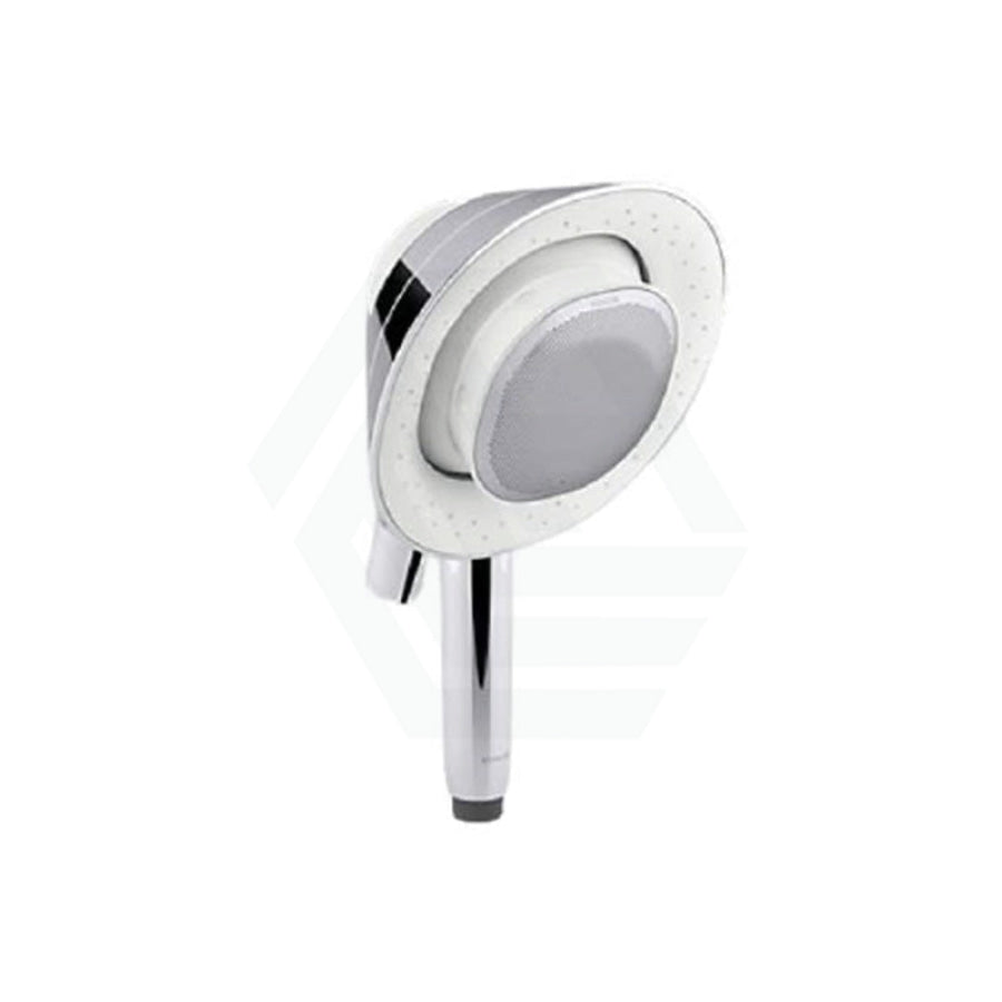 Kohler Moxie Round Polished Chrome Hand Shower With Wireless Speaker Handheld Showers