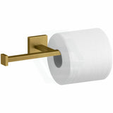 Kohler Square Brushed Brass Double Toilet Roll Holder Gold Paper Holders