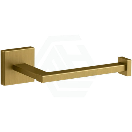 Kohler Square Brushed Brass Toilet Roll Holder Gold Paper Holders