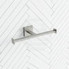 Kohler Square Brushed Nickel Double Toilet Roll Holder Paper Holders