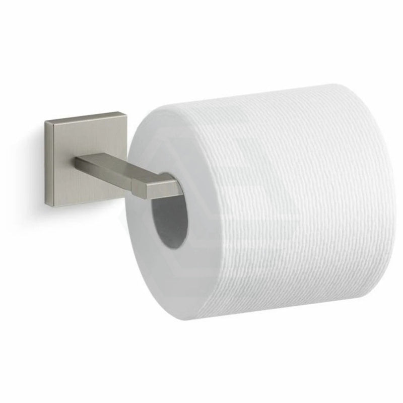 Kohler Square Brushed Nickel Toilet Roll Holder Paper Holders