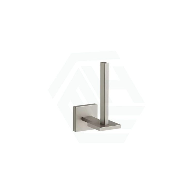 Kohler Square Brushed Nickel Vertical Toilet Roll Holder Paper Holders