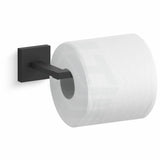 Kohler Square Matt Black Toilet Roll Holder Paper Holders