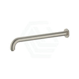 Kohler Statement 454Mm Round Angled Wall Mounted Shower Arm Brushed Nickel Arms