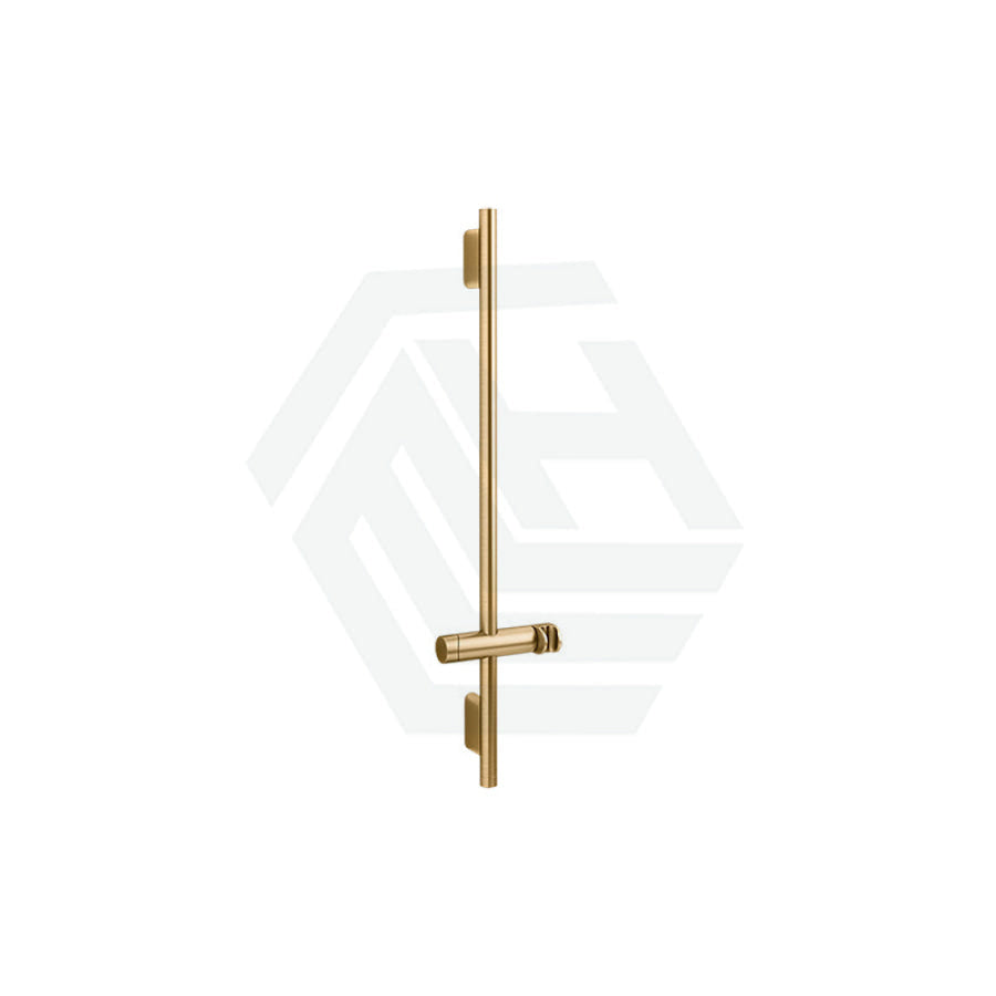 Kohler Statement 816/1016Mm Height Round Brushed Brass Slidebar 816Mm Custom Twin Showers