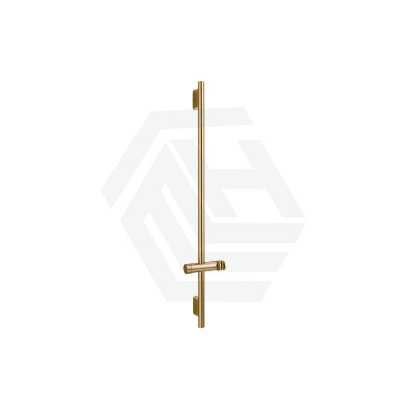 Kohler Statement 816/1016Mm Height Round Brushed Brass Slidebar 1016Mm Custom Twin Showers