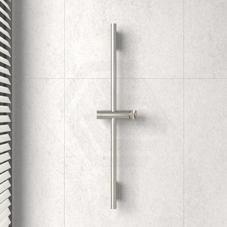 Kohler Statement 816/1016Mm Height Round Brushed Nickel Slidebar Twin Shower Rails