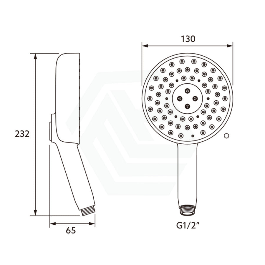 Kohler Statement Brushed Nickel 3 Functions Hand Shower Set Handheld Sets