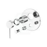 Kohler Taut Polished Chrome Recessed 40Mm Wall Diverter Mixer Body Only Trim Kit 4