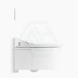 Kohler Veil Gloss White Wall Hung Smart Toilet Rimless With Inwall Cistern Flush Button Suites