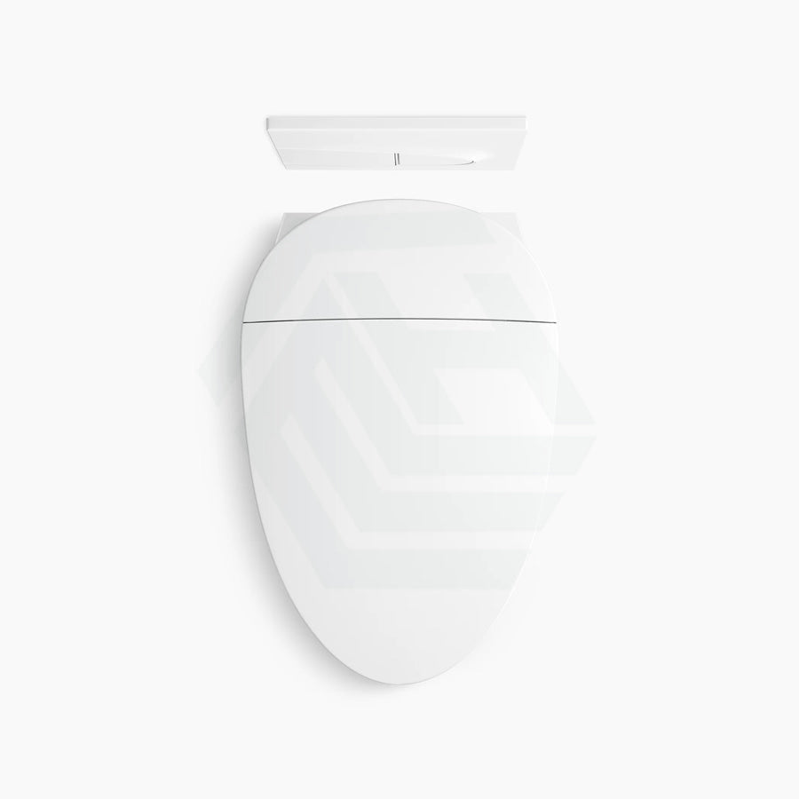 Kohler Veil Gloss White Wall Hung Smart Toilet Rimless With Inwall Cistern Flush Button Suites