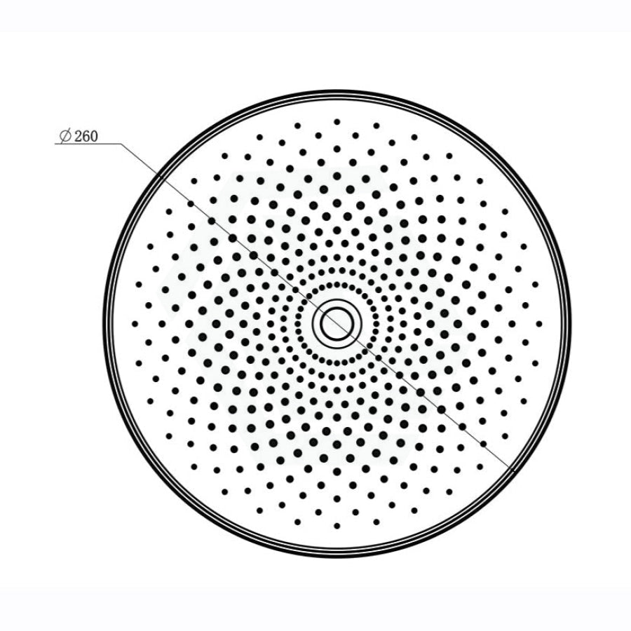 Linkware 260Mm Gabe Shower Head Chrome Heads