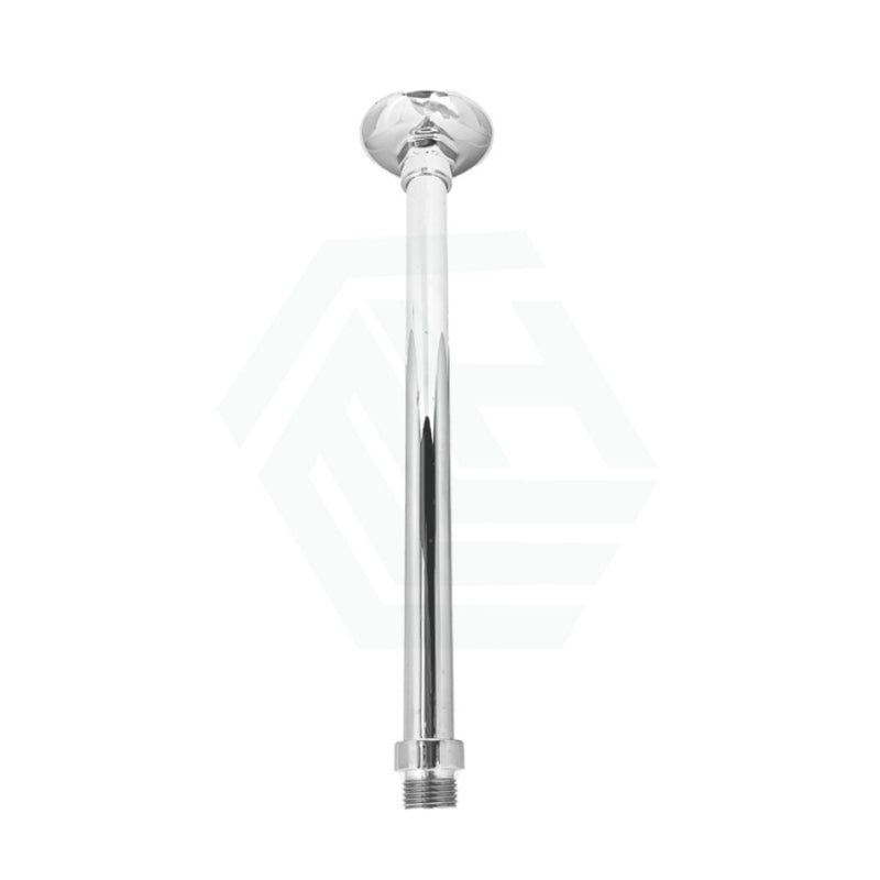 Linkware 300/450/600Mm Round Chrome Ceiling Shower Arm With Flange Brass Arms