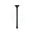 Linkware 300/450/600Mm Round Matt Black Ceiling Shower Arm With Flange Brass Arms