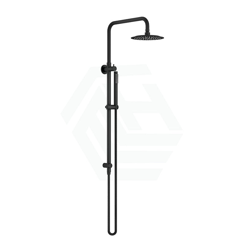 Linkware Elle 316 Matt Black Twin Shower Showers