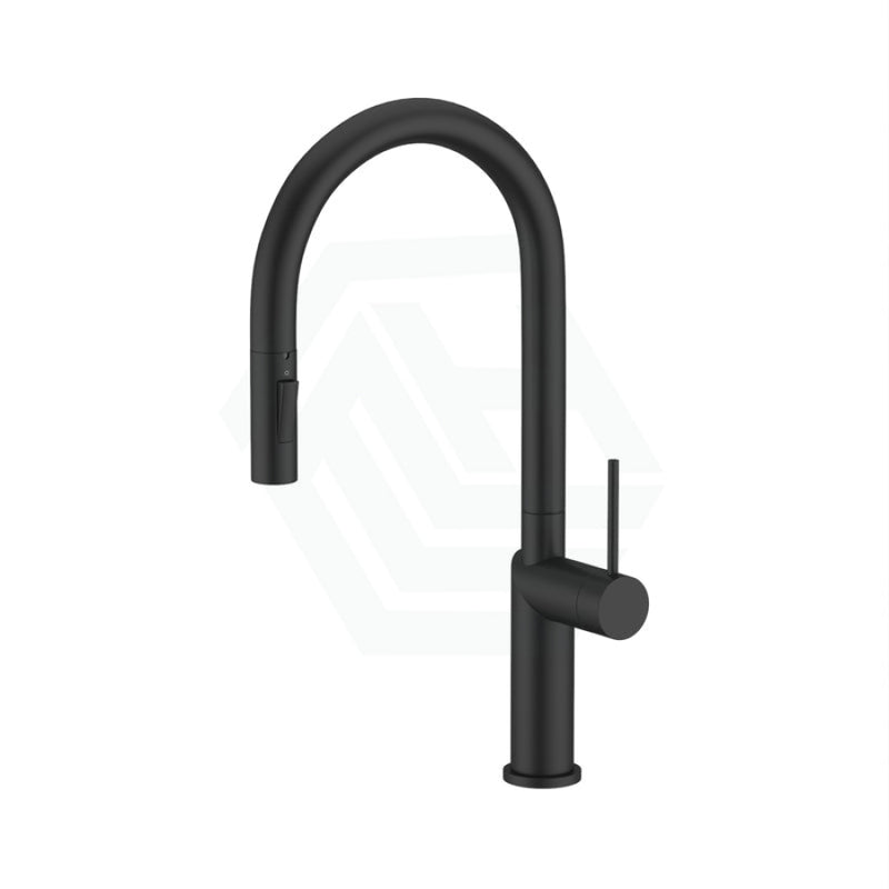 Linkware Elle 316 Stainless Steel Outdoor Pull Out Kitchen Sink Mixer Tap Matt Black Mixers