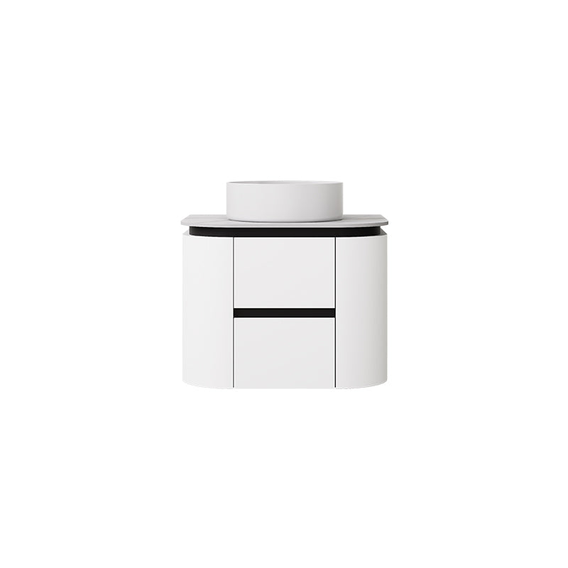 Lukka Devito 600-1500mm Matt Black and White Modern Wall Hung Vanity PVC Cabinet