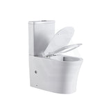 Lukka Orta 700x385x415mm Gloss White Tornado Rimless Back to Wall Toilet Suite