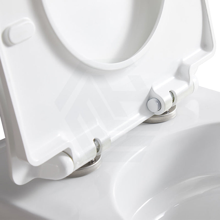 Lukka Orta 700x385x415mm Gloss White Tornado Rimless Back to Wall Toilet Suite