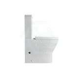 Lukka Verona 650x390x450mm Gloss White Tornado Rimless Back to Wall Toilet Suite