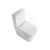 Lukka Verona 650x390x450mm Gloss White Tornado Rimless Back to Wall Toilet Suite