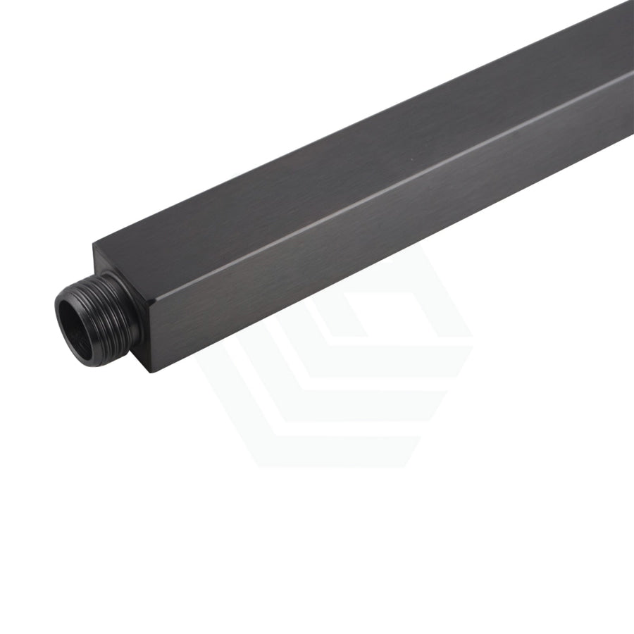 300/600Mm Square Ceiling Shower Arm Gunmetal Grey