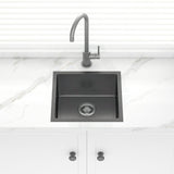 Stainless Steel Kitchen Sink 440mm Dark Grey