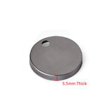 M#1(Gunmetal Grey) 5.5Mm Thick Round Hinge Covers For Seat Cover Sc1064-5.5 Toilet Accessories