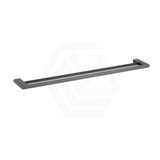 M#1(Gunmetal Grey) Cora 600/800Mm Double Towel Rail Gun Metal Gunmetal Grey Rails