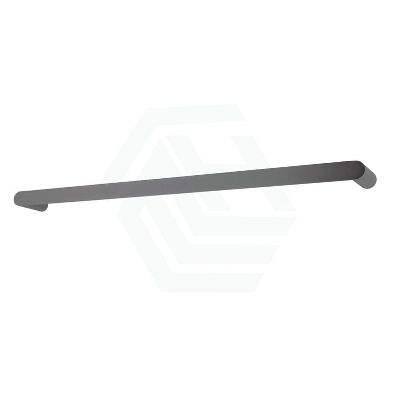 Esperia 800Mm Gunmetal Grey Single Towel Rail Stainless Steel 304 Wall Mounted Bathroom Products