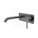 M#1(Gunmetal Grey) Fienza 160Mm Outlet Kaya Wall Basin/Bath Mixer With Spout Multi-Colour Gunmetal