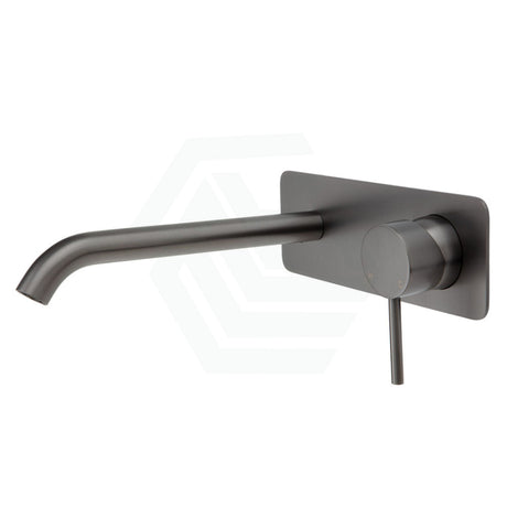 M#1(Gunmetal Grey) Fienza 200Mm Outlet Kaya Wall Basin/Bath Mixer With Spout Multi-Colour Gunmetal