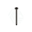 M#1(Gunmetal Grey) Fienza 300Mm Round Gun Metal Ceiling Shower Dropper Gunmetal Grey Arms